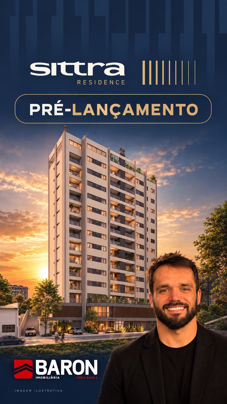Apenas 4 apartamentos por andar, lazer no rooftop e a menos de 1 km do centro de Brusque. 🏙️