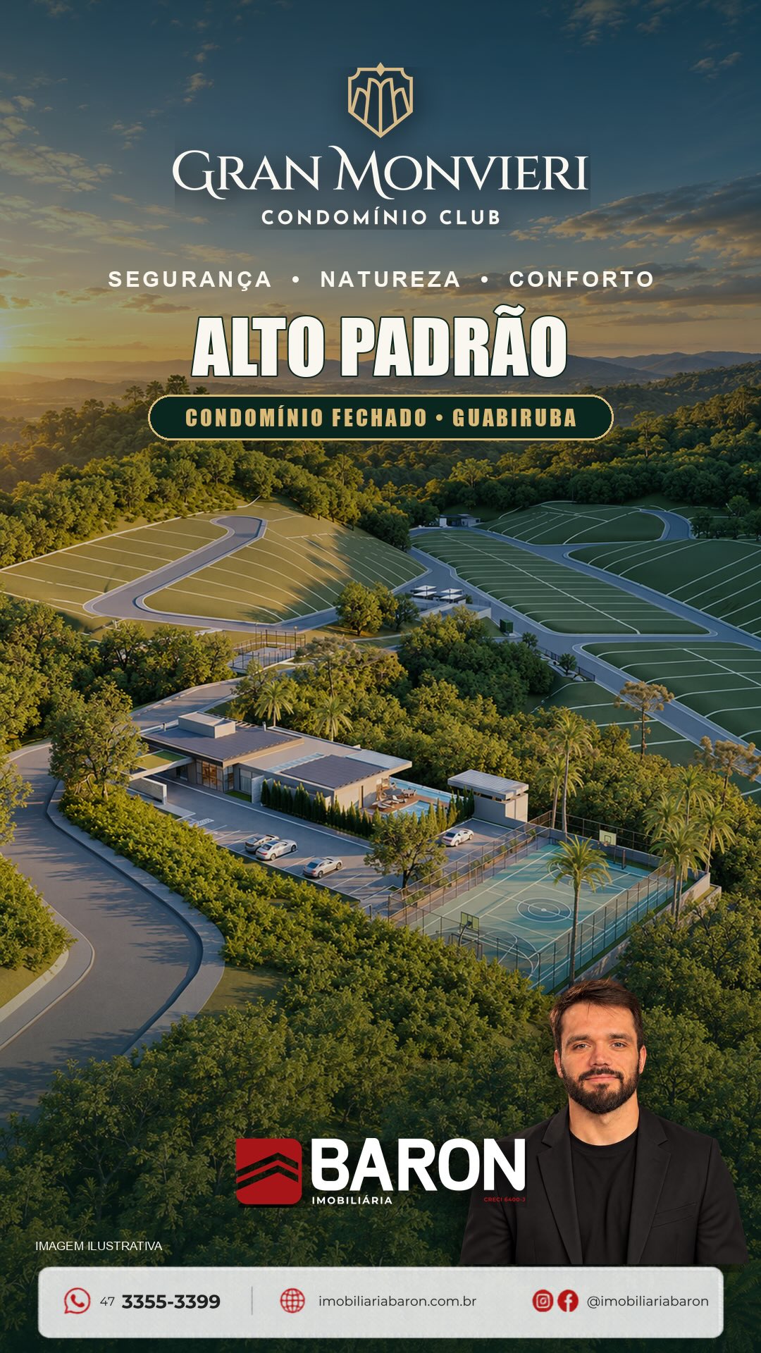 E se você pudesse unir segurança, natureza, conforto e alto padrão em um só lugar? 🌿